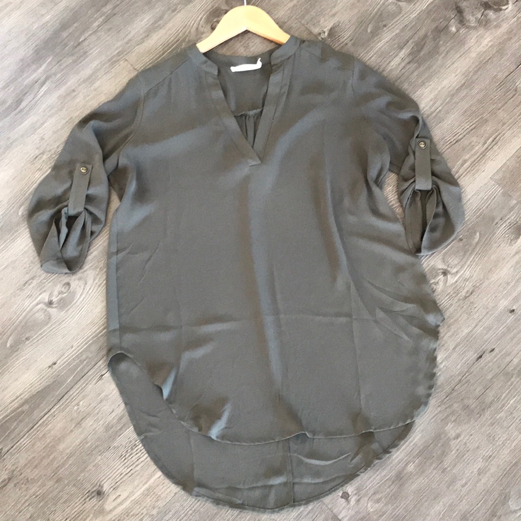 Lush Split Neck Tunic
